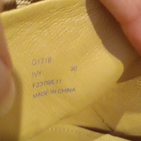 Vintage Coach "Ivy"Clogs - Picture 11 of 11